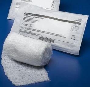 Dermacea Gauze Roll, 3.4 in. x 3.6 yd., 6 ply, Sterile