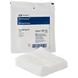 Dermacea Sterile USP Type VII Gauze Sponge 4" x 4" by Covidien/Kendall