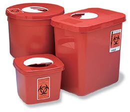 Kendall Multi-Purpose Sharps Container by Covidien - Singles
