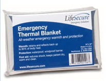 LifeSecure Emergency Thermal Blankets