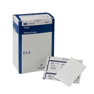 Telfa Cotton Adhesive Pad - Box