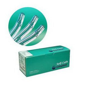 Coloplast Self-Cath Plus Coude Olive Tip Intermittent Catheter with Guide Strip