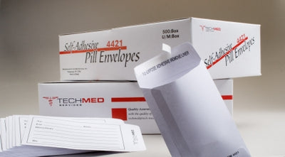 Pill Envelope 3-/2 X 2-1/4 Inch