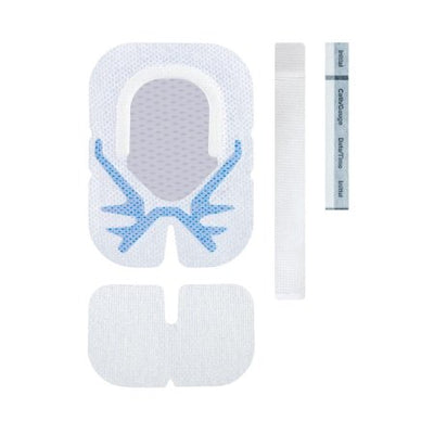Integrated Securement Dressing Sorbaview SHIELD Fabric By Medline