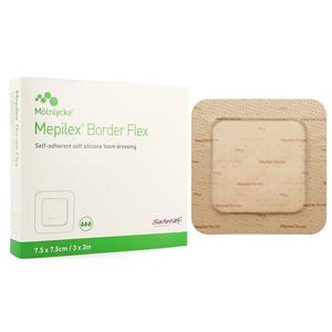Mepilex Self-Adherent Soft Silicone Bordered Foam Dressing by Molnlycke