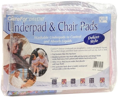 Salk Company CareFor Deluxe Designer Print Reusable Underpad
