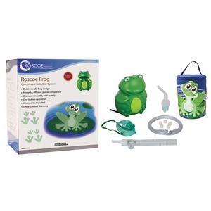 Roscoe Pediatric Frog Aerosol Nebulizer, with Nebulizer Kit/Bag