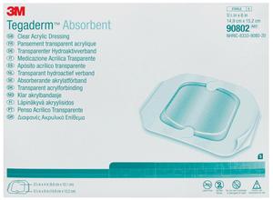 3M Tegaderm Clear Absorbent Acrylic Dressing Medium