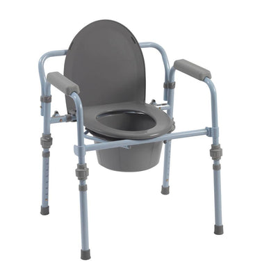 Steel Folding Frame Commode