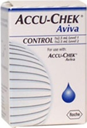 Accu-Chek Aviva Control Solution 2-1/2mL, High/Low Level by Roche Diagnostics
