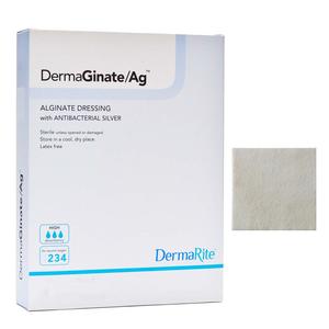 Dermarite DermaGinate Ag Alginate Wound Dressing, with Antibacterial Silver