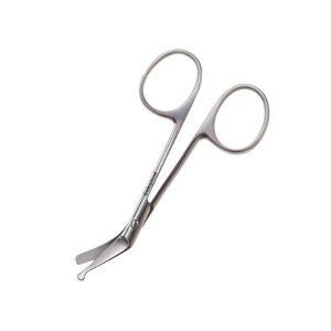Ostomy Scissors Coloplast Finger Ring Handle Curved Blunt Tip / Blunt Tip