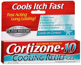 Itch Relief Cortisone 10® 1% Strength Gel 1 oz. Tube