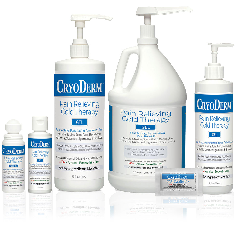 Cryoderm CryoDerm Pain Relieving Cold Therapy Gel - discountmedicalsupplies.com