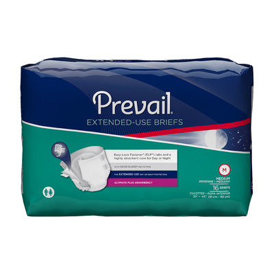 Prevail PM Extended Wear Diaper Brief by First Quality