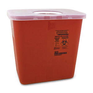 Biohazard 2 Gallon Sharps Container by Sharpsafety