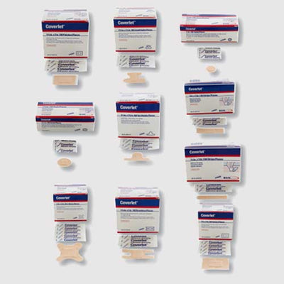Adhesive Spot Bandage, Oval Shape - Box of 100