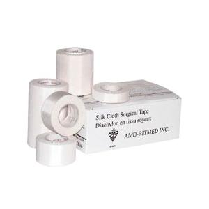 Silk Adhesive Tape 1" x 10 yds Latex-Free - Roll by AMD Ritmed