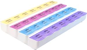 Apex Medical 7-day Medication Planner Spanish Guide - Singles