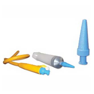 Addto Inc Catheter/Syringe Adapter 11/32 inch L, 1/8 inch to 3/8 inch O D