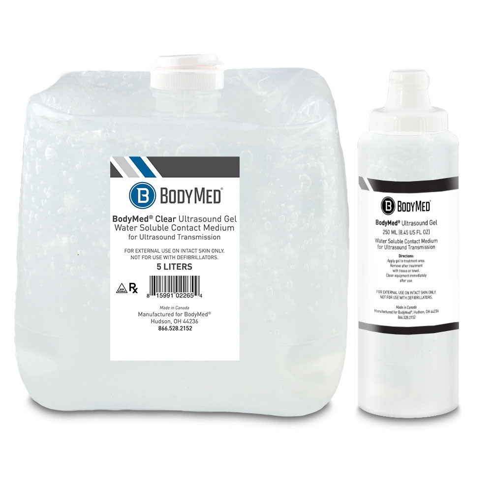 BodyMed Ultrasound Gel – Clear Gel, 5 Liter