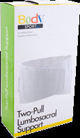 Premium 2 Pull Lumbosacral Support - 1/8" by Body Sport