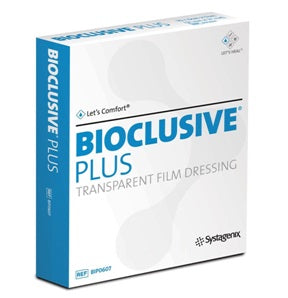 Bioclusive Plus Transparent Film Dressing by Systagenix
