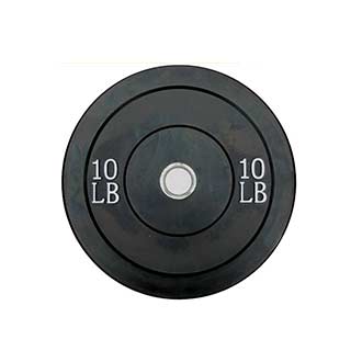 Body-Solid Black Bumper Plate - Singles