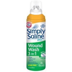 Saline 3 in 1 Wound Wash, 7.1 oz - Singles