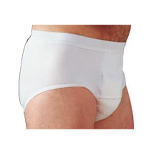 HealthDri Men's Heavy Briefs Washable by Salk Company (Individual)