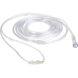 Adult Curved Soft Nasal Cannula with crush-resistant tubing