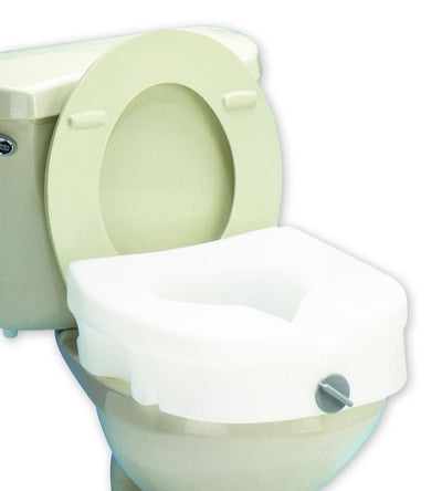 Apex Raised Toilet Seat by Carex
