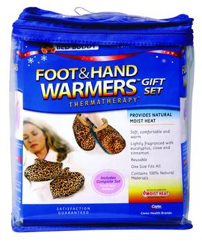 Apex Medical Foot and Hand Warmer Gift Set, 1" H x 10" W x 7" D, Leopard