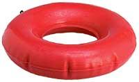 Inflatable Rubber Invalid Cushion, Rubber, Durable, Heavy-Gauge 15" x 3" by Carex Health Brands