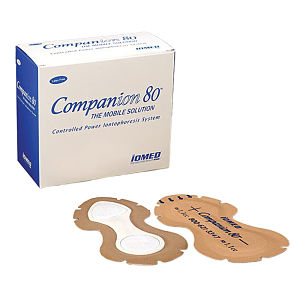 IOMED Companion 80 Wireless Iontophoresis System Kit by DJ Orthopedics - Box of 6