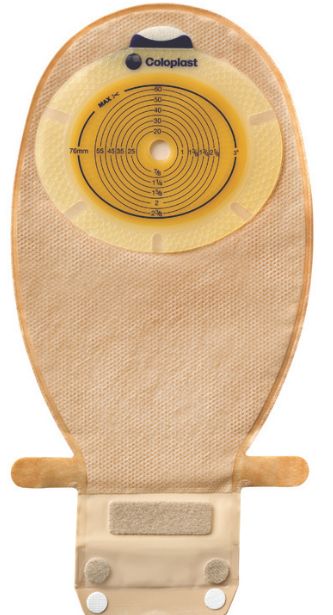 SenSura Xpro One-Piece System Ostomy Pouch, 3/8 to 3 Inch Stoma by Coloplast