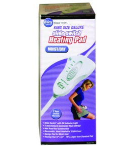 Deluxe Heating Pad, King Size, 23 inch x 11 inch by Cara Incorporated