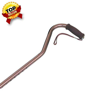 Deluxe Bronze Offset Adjustable Cane