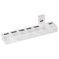 Mabis DMI Healthcare 7-Day Pill Holder By Briggs Healthcare