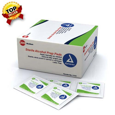 Dynarex Sterile Alcohol Prep Wipes