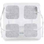 1.5" Square Cloth Electrodes by Roscoe Medical - Package of 4