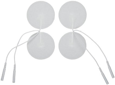 Current Solutions 2" Round Foam Electrodes by Roscoe Medical - Package of 4