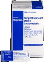 Surgilube Surgical Lubricant 3 g foilpac - Gross of 144