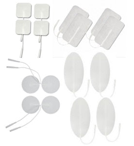 Current Solutions Reusable White Foam Electrode - Package of 4