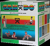 CanDO Exercise Bands, Latex-Free/50 yd by Fabrication Enterprises