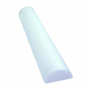 CanDo Half-Round Foam Roller, High Density by Fabrication Enterprises