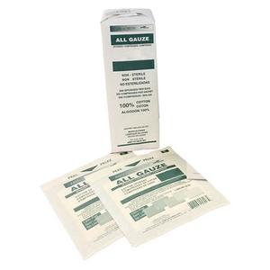 AMD Medicom General Purpose Medical Grade Gauze Sponge, 2" x 2" 8-Ply, Non-Sterile, White