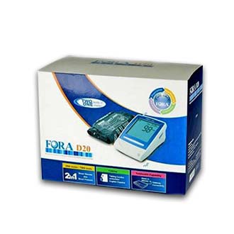 FORA D20 Blood Glucose Test Strip - Box of 50