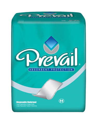 Prevail Air Permeable Disposable Underpads by First Quality