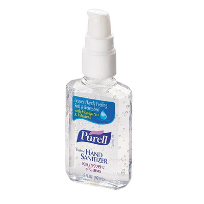 Purell Ethyl Alcohol Gel Hand Sanitizer, 2 Oz Bottle by GOJO